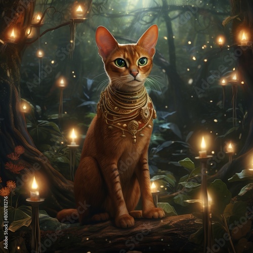 Abyssinian Majesty: Captivating Images of Graceful Feline Beauties