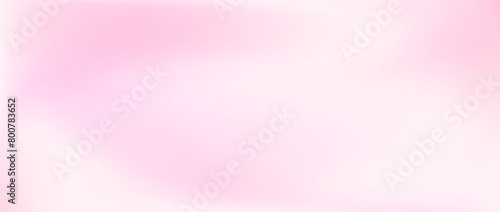 Gloss rose gradient background. Blurred light pastel pink wallpaper. Smooth liquid pinkish rosy backdrop. Sweat cotton candy texture for banner, poster, flyer, cover, brochure. Vector illustration