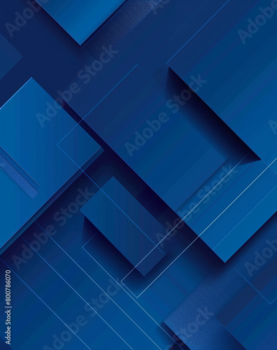 Blue vector minimalist simple abstract geometric