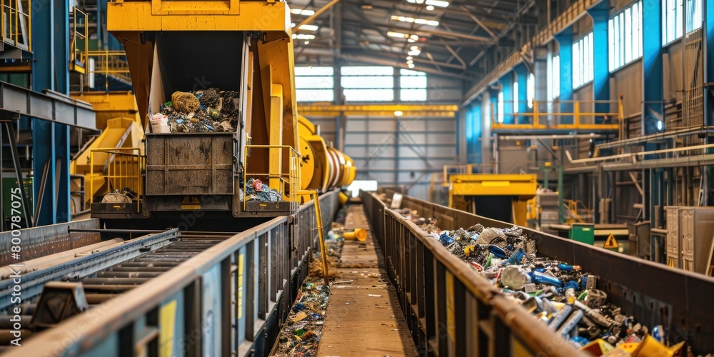 AI-Optimized Recycling Processes: Recycling facilities using AI to sort ...