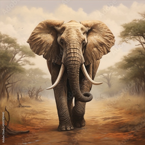 African Elephant Majesty: Magnificent Images of the Gentle Giants © luckynicky25