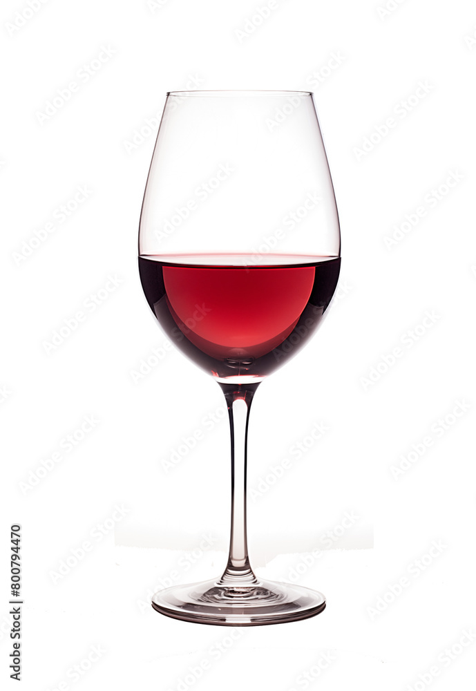 Elegant wine glass filled with red wine, showcasing a rich ruby color and perfect clarity, isolated on a transparent background. Generative AI Elegant wine glass filled with red wine, showcasing a rich ruby color and perfect clarity, isolated on a transparent background. Generative AI