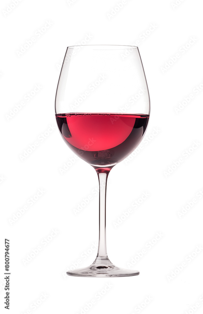 Elegant wine glass filled with red wine, showcasing a rich ruby color and perfect clarity, isolated on a transparent background. Generative AI Elegant wine glass filled with red wine, showcasing a rich ruby color and perfect clarity, isolated on a transparent background. Generative AI