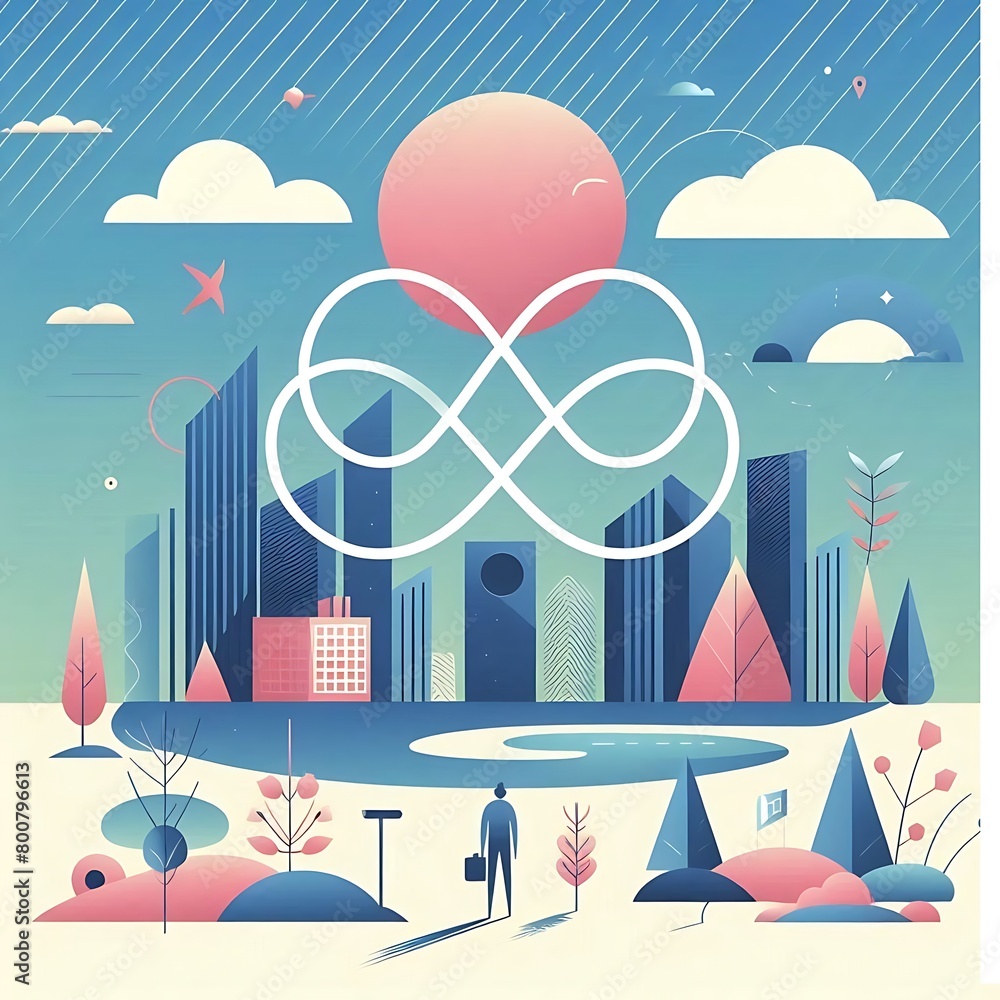 National Simplicity Day, illustration 2d. National Simplicity Day, illustration 2d.