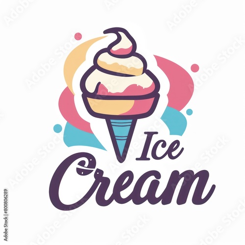 logo for ice cream store
