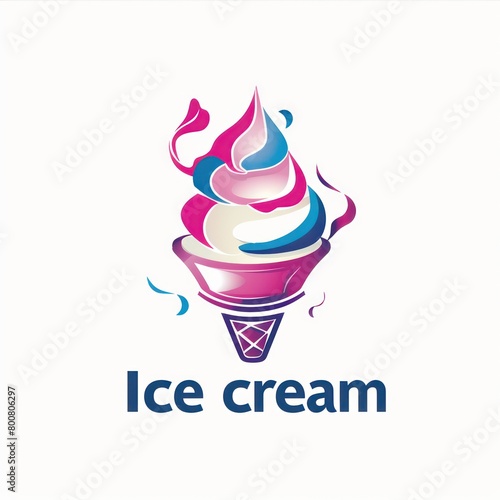 logo for ice cream store