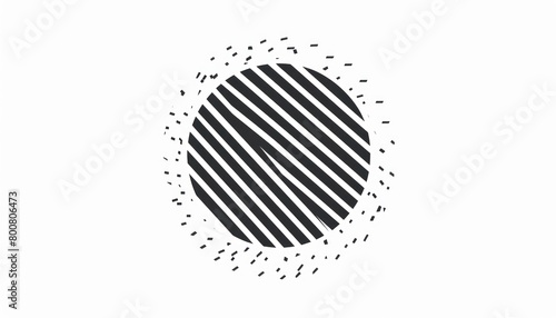 circle lines logo, white background © beatriz