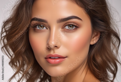 Wallpaper Mural A Portrait Of Breathtakingly Gorgeous, Exotic, Beautiful Woman.
 Torontodigital.ca