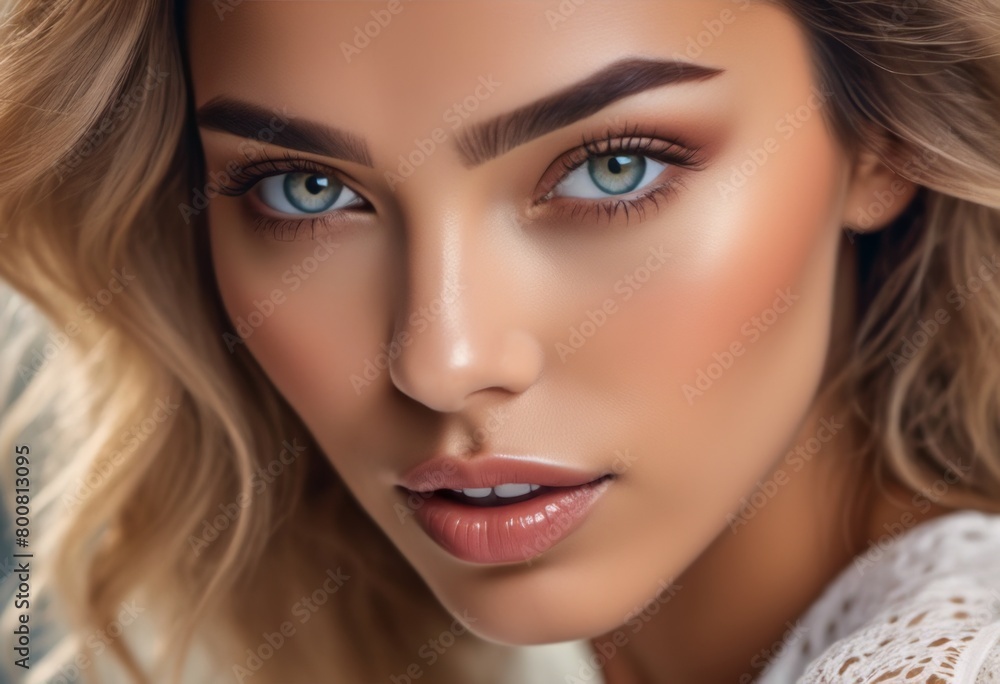 A Portrait Of Breathtakingly Gorgeous, Exotic, Beautiful Woman.
A Portrait Of Breathtakingly Gorgeous, Exotic, Beautiful Woman.