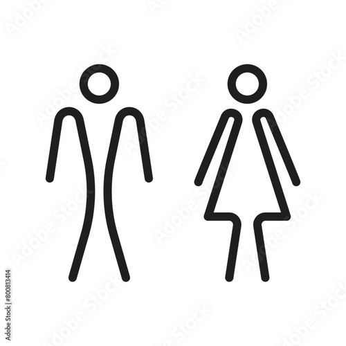 toilet washroom unique sign ladies and gents restroom signage