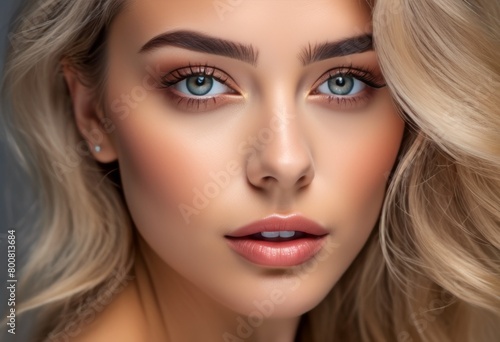 Wallpaper Mural A Portrait Of Breathtakingly Gorgeous, Exotic, Beautiful Woman.
 Torontodigital.ca