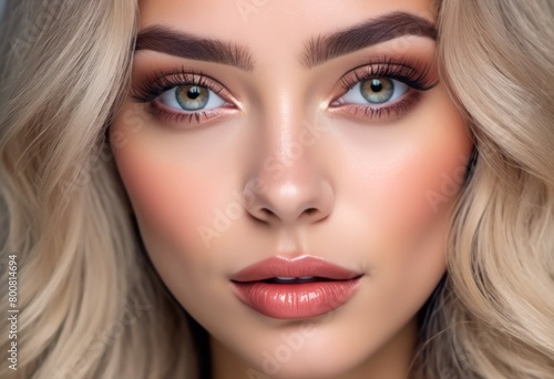 Wallpaper Mural A Portrait Of Breathtakingly Gorgeous, Exotic, Beautiful Woman.
 Torontodigital.ca