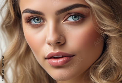 Wallpaper Mural A Portrait Of Breathtakingly Gorgeous, Exotic, Beautiful Woman.
 Torontodigital.ca