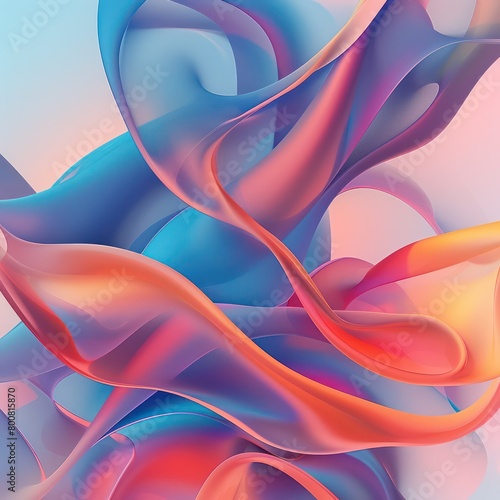 an abstract background image that embodies a sense of calmness and innovation