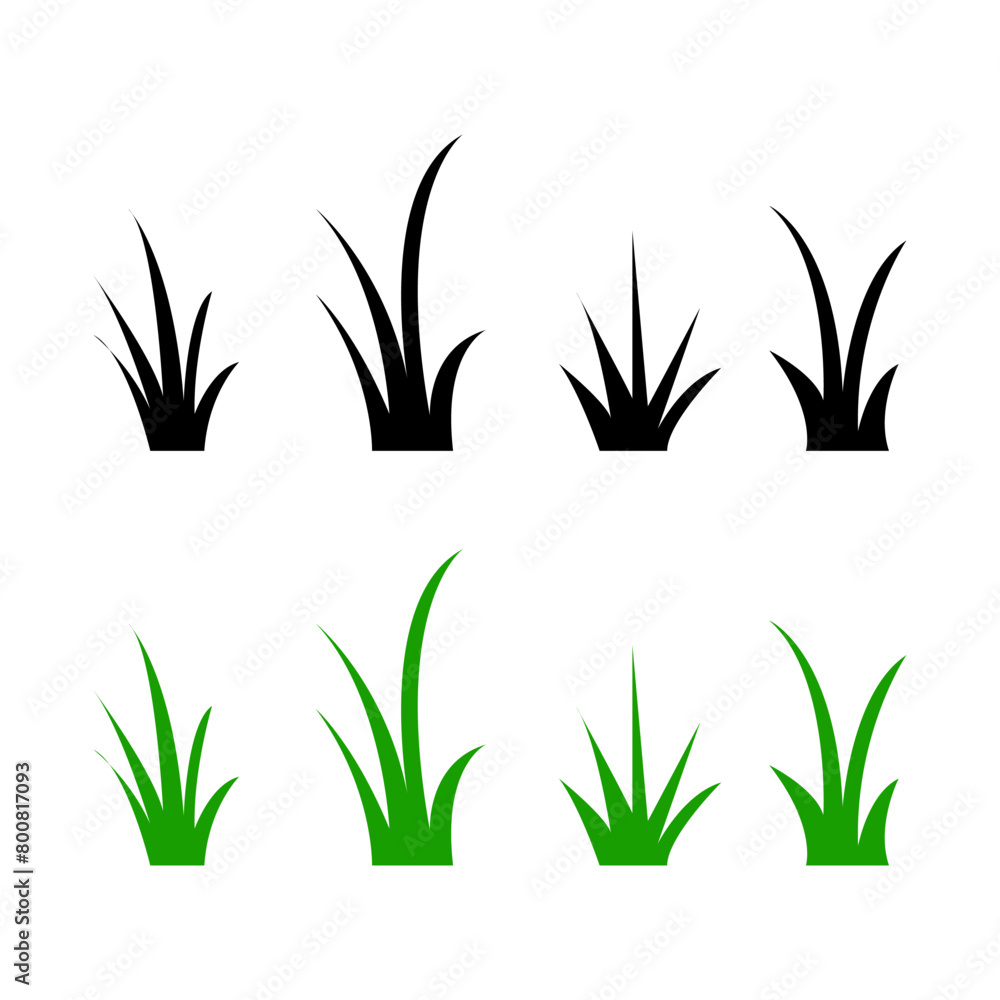 Fototapeta premium Grass icon