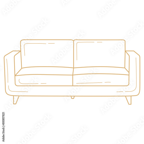 Furniture Line Art
