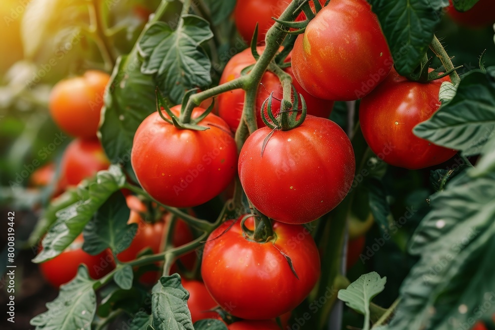 Abundant Roma tomatoes in greenhouse with automatic watering Top Heirloom plum tomato varieties Tasty Heirloom tomatoes