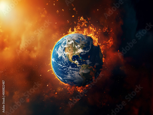 Scorched Earth: The Fiery Impact of Climate Change