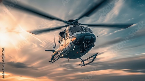 helicopter using the golden ratio photography technique