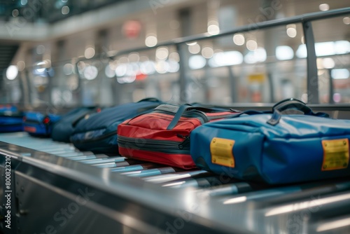 Wallpaper Mural Baggage carousel in airport waiting area where travelers collect their luggage before moving on Vacation and commuter destinations Torontodigital.ca