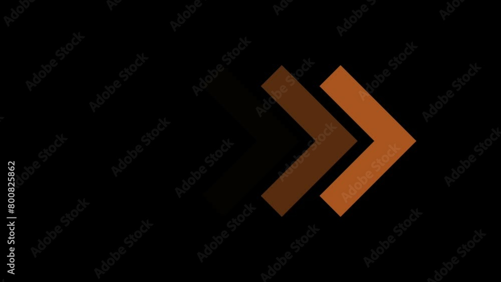 Orange arrows animation. Chevron animation on black background for presentations, directional concepts, business plans, finance reports, website design, and marketing materials. Arrows loop animation Orange arrows animation. Chevron animation on black background for presentations, directional concepts, business plans, finance reports, website design, and marketing materials. Arrows loop animation