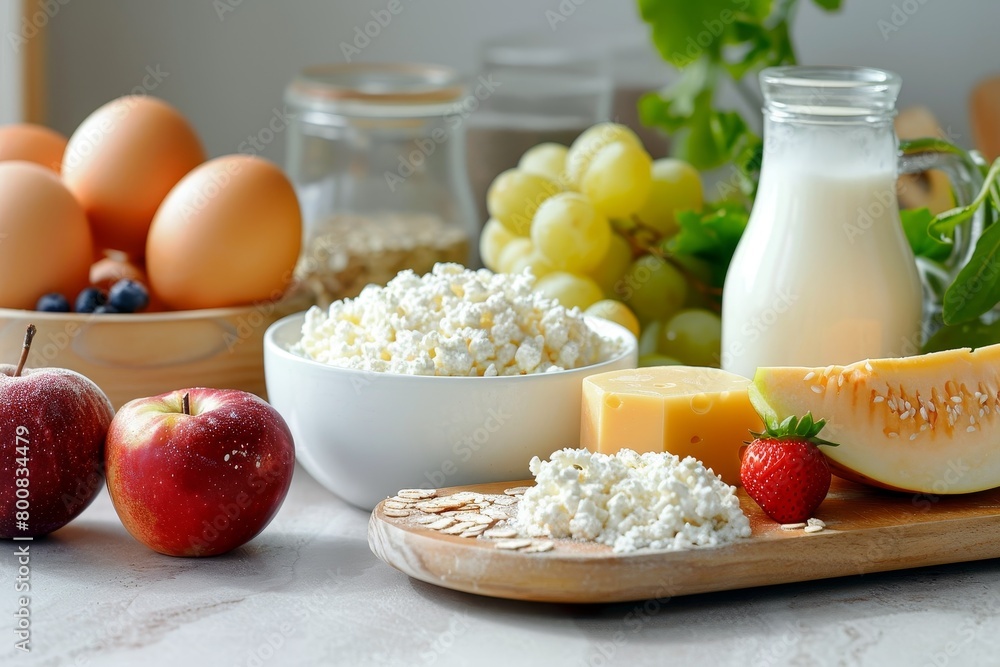 Choosing nutritious items for a well rounded diet Focus on healthy options Focused horizontal shot Choosing nutritious items for a well rounded diet Focus on healthy options Focused horizontal shot