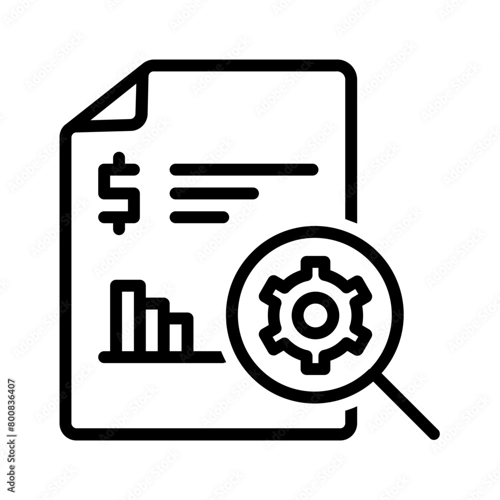 Vector black line icon for Vector black line icon for