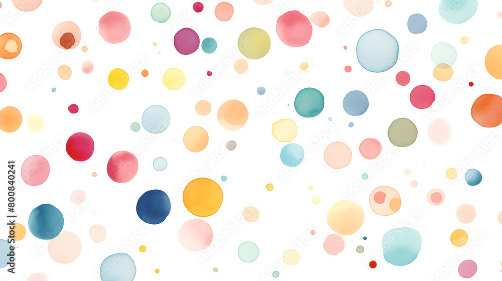 Digital retro watercolor dots abstract graphic poster background Digital retro watercolor dots abstract graphic poster background