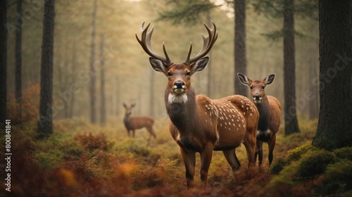 deer in the forest