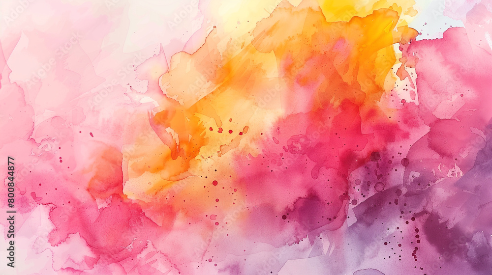 abstract watercolor hand painted