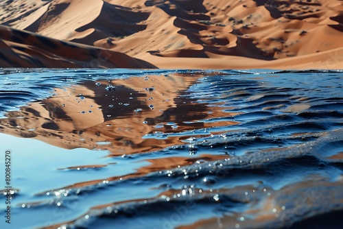 landscape with reflection