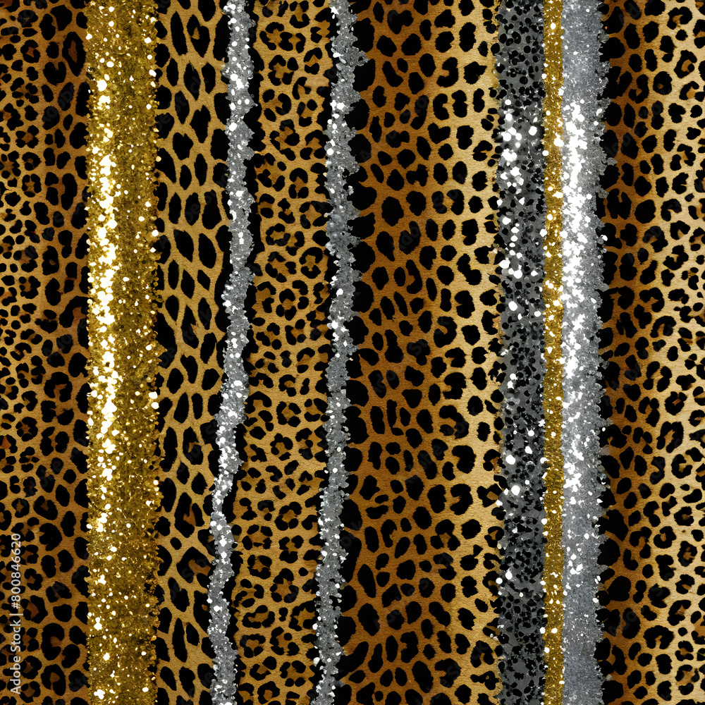glitter leopard pattern glitter leopard pattern