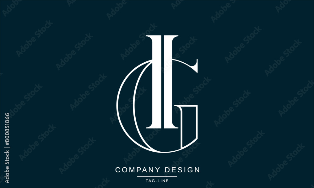 GI, IG Abstract Letters Logo Monogram Design Symbol Icon Font GI, IG Abstract Letters Logo Monogram Design Symbol Icon Font
