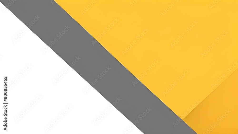 Gray, white and yellow modern background Gray, white and yellow modern background