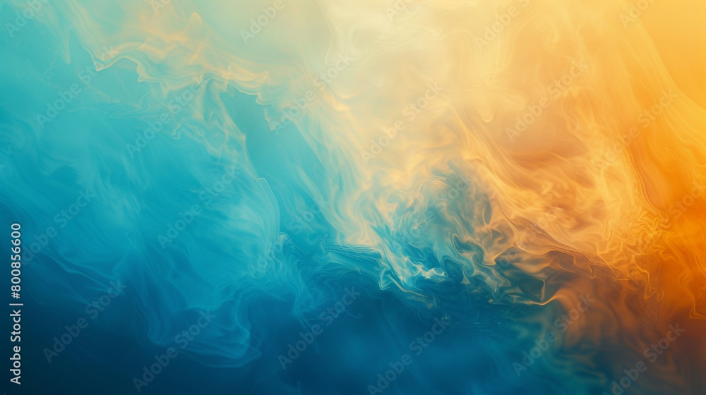 serene blend of sky blue and deep amber, ideal for an elegant abstract background serene blend of sky blue and deep amber, ideal for an elegant abstract background
