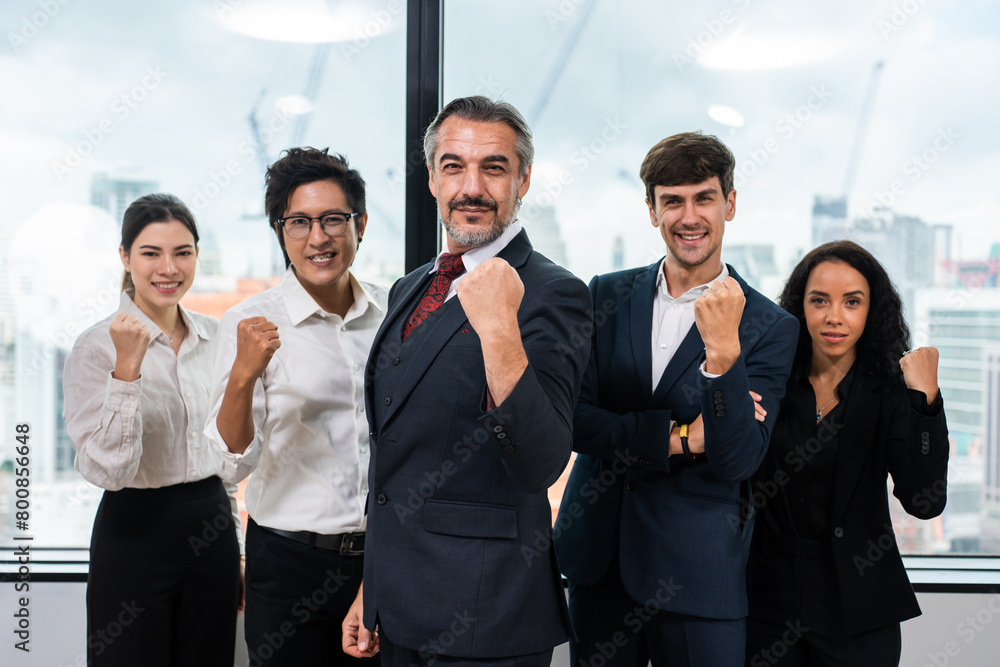 Portrait group of businessman and woman people stand with confidence. Portrait group of businessman and woman people stand with confidence.