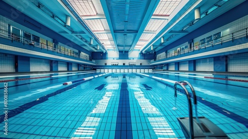 large Olympic swimming pool 