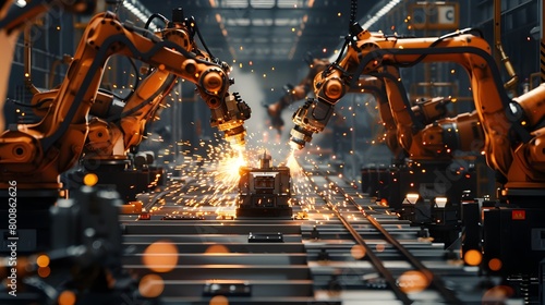 Automated Welding Robots A Technological on the Modern Assembly Line Generative ai