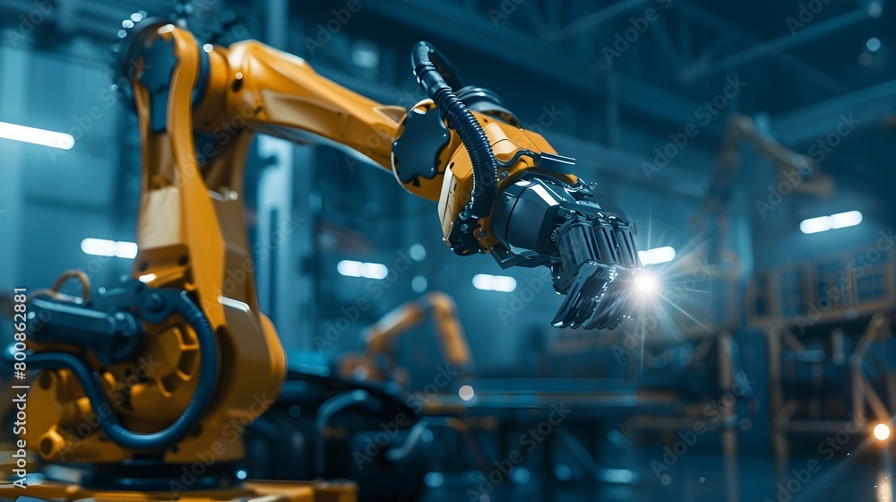 Automated Welding for Advanced Automotive Manufacturing A New Era of Industrial Efficiency Generative ai