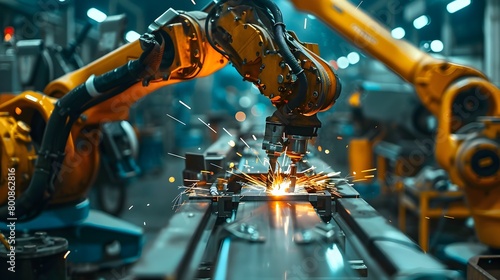 Industrial Symphony A Robotic Welding System Leads the Automotive Manufacturing Dance Generative ai