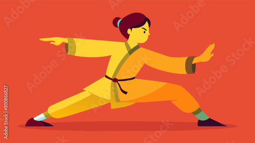 Precision and concentration are key for a person with autism as they navigate through an adaptive Kung Fu class.