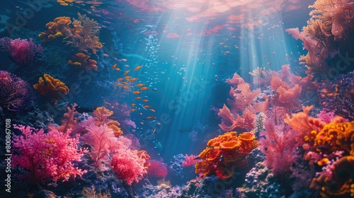 Vibrant Coral Reef