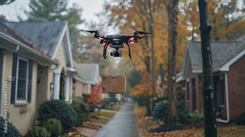 Drone Delivery Suburb