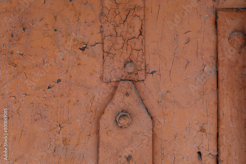Iron, rusty texture.