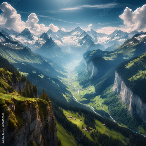 Switzerland Mountains Scenery