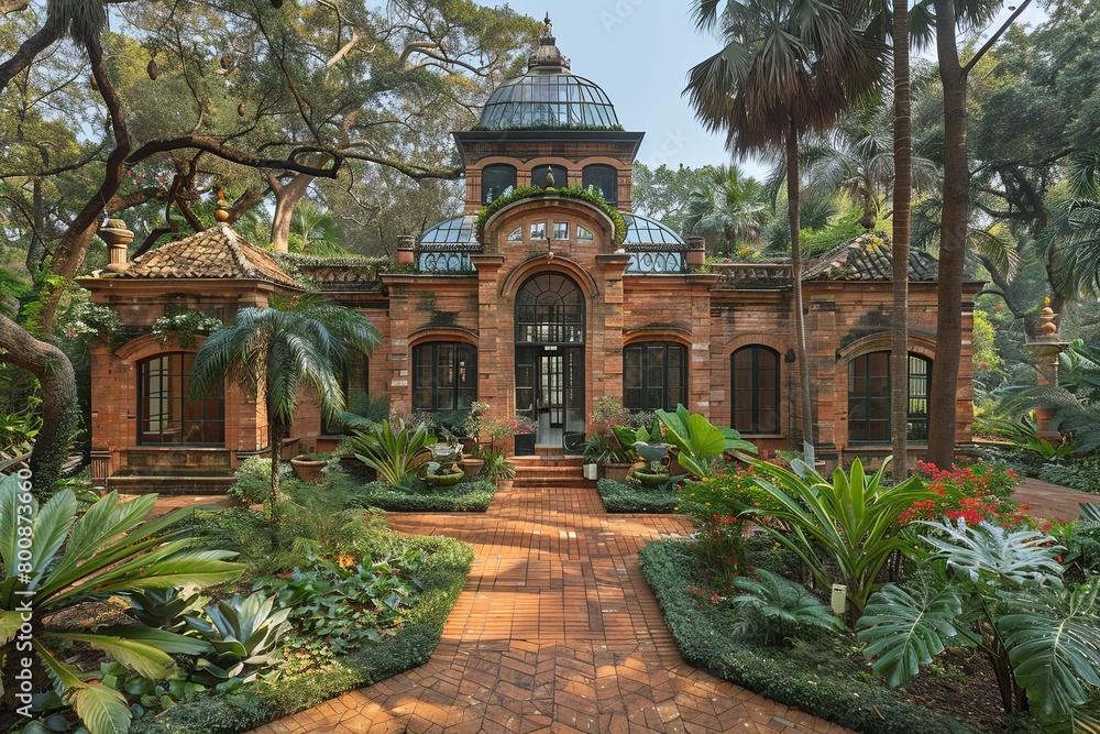 Glass Ceiling Sunroom Oasis: A Spacious Retreat Amid Lush Greenery Glass Ceiling Sunroom Oasis: A Spacious Retreat Amid Lush Greenery