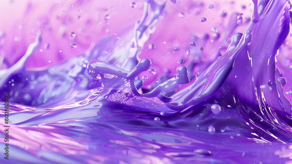 vibrant splash of lavender and violet, ideal for an elegant abstract background vibrant splash of lavender and violet, ideal for an elegant abstract background