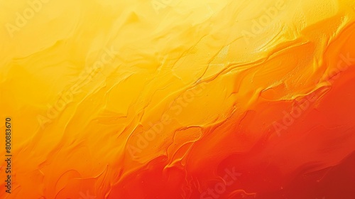 A striking gradient from Pale yellow to deep orange