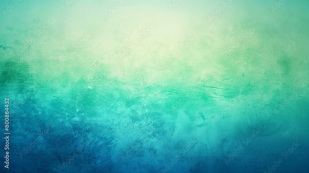 Blue and green gradient background, texture