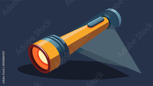A flashlight during a power outage offering light and reassurance in a dark and uncertain situation.